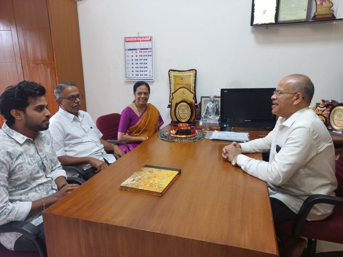 TARPANA Director & Scholar Sri Devdas Nayak Visits World Konkani Centre