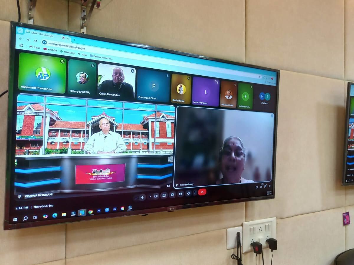International Webinar Series KATHAPATT VI on Konkani Short Stories Held Online